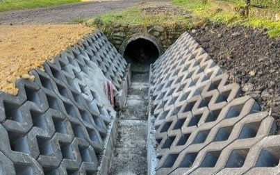 Kanalizacja deszczowa przy ul. Popiełuszki już po odbiorze