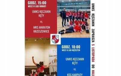 Siatkarski maraton w Kętach - zapraszamy!