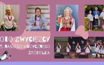 Alicja Stwora z ZPiT Małe Kęty laureatką konkursu Nasze Muzyczne Źródełko!