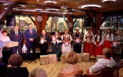 KGW Malec w przeglądzie stołów wigilijnych