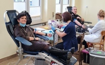 Ponad 25 litrów krwi oddano podczas niedzielnej akcji