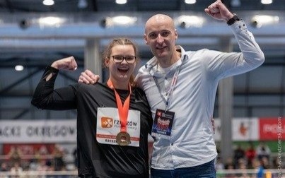 Julia Michałowska po raz kolejny Halową Mistrzynią Polski!