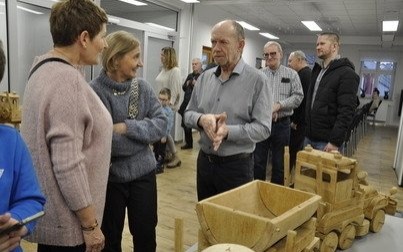 Wernisaż prac w drewnie Franciszka Kupca