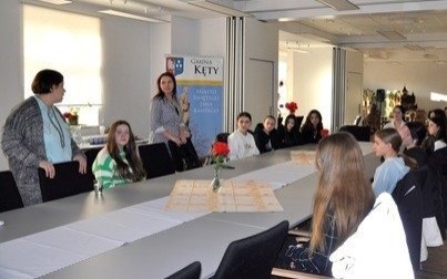 Spotkanie Młodzieżowej Rady Miejskiej w Kętach