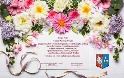 Serdeczne życzenia z okazji Dnia Kobiet