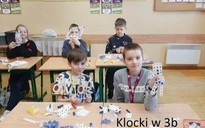 Klocki SkriKit - uczniowie klas 3 ze szkoły na Podlesiu