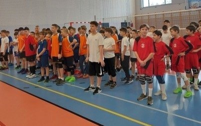 GMINNE IGRZYSKA W MINI PIŁCE SIATKOWEJ CHŁOPCÓW