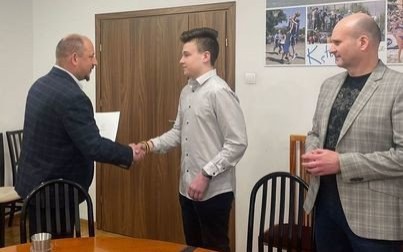 W dowód uznania za wzorową i godną naśladowania postawę