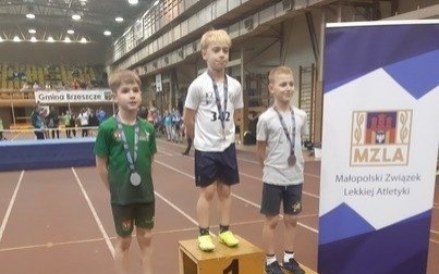 Leon Ryłko podwójnym brązowym medalistą Halowych Mistrzostw Małopolski