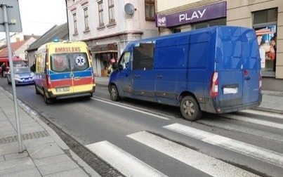 Potrącenie 10 – latka na przejściu dla pieszych