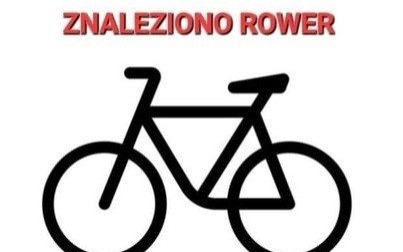 Znaleziono rower