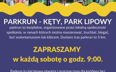 Parkrun w parku Lipowym