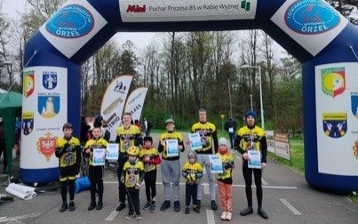 Kęccy kolarze z medalami w zawodach Podhale Tour