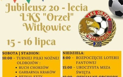 Jubileusz 20-lecia LKS "Orzeł" Witkowice