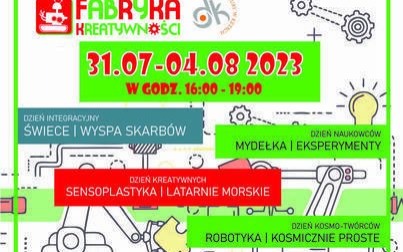 TYDZIEŃ NAUKI Z FABRYKĄ KREATYWNOŚCI