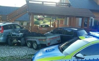Kierowca quada nietrzeźwy. Pasażer z narkotykami