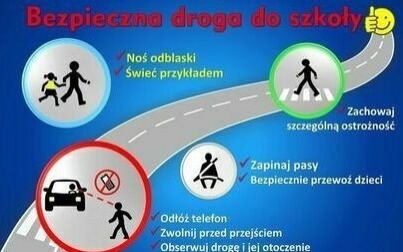 Akcja „Bezpieczna droga do szkoły 2023”. Policjanci, nauczyciele i rodzice przypomną dzieciom jak bezpiecznie poruszać się po drogach