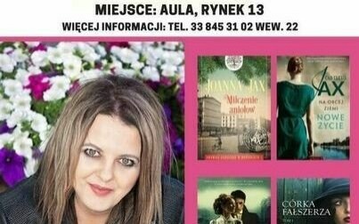 Zaproszenie na spotkanie z Joanną Jax