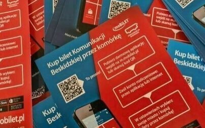 ŁATWIEJ, SZYBCIEJ, PRZEZ KOMÓRKĘ, czyli Komunikacja Beskidzka SA jedzie z moBILET!
