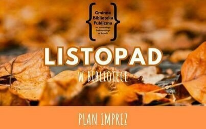 Listopad w bibliotece
