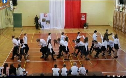 Polonez figurowy na Święto Niepodległości