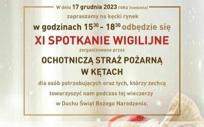 XI SPOTKANIE WIGILIJNE NA KĘCKIM RYNKU