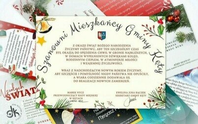 ŚWIĄTECZNO-NOWOROCZNE ŻYCZENIA DLA MIESZKAŃCÓW