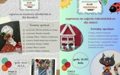 Rusza nowy sezon zajęć IKRY, czyli Integracyjnego Klubu Rękodzieła Artystycznego