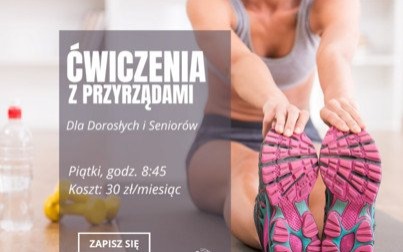Dom Kultury w Kętach zaprasza na zajęcia ruchowe dla dorosłych 50+!