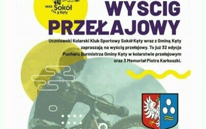 32. Przełajowy Wyścig o Puchar Burmistrza Gminy Kęty i 3. Memoriał Piotra Karkoszki - zaproszenie