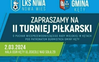 II Gminny Turniej Piłki Nożnej - zapraszamy!