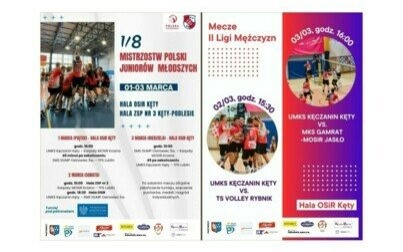 Siatkarski maraton w Kętach