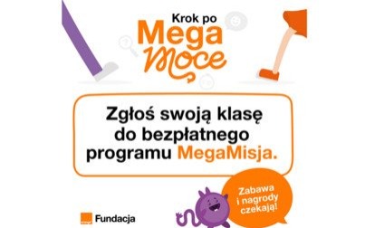 MegaMisja dla szkół w województwie małopolskim – rusza nabór do bezpłatnego programu Fundacji Orange
