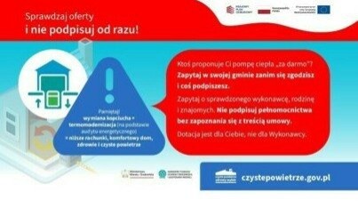 Ostrzeżenie dla wnioskodawców i beneficjentów programu „Czyste Powietrze”