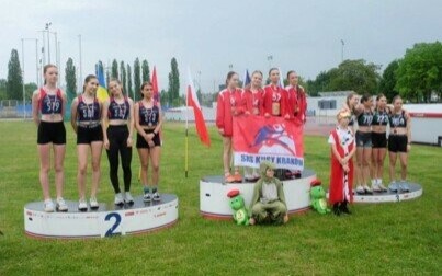 Kolejne sukcesy drużyny Tempo Kęty na Międzynarodowym Mitingu KRAKA 
