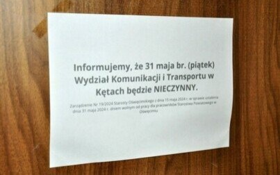 Wydział Komunikacji i Transportu w piątek nieczynny