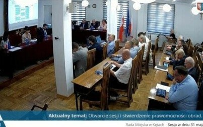 III sesja Rady Miejskiej w Kętach: Transmisja na żywo