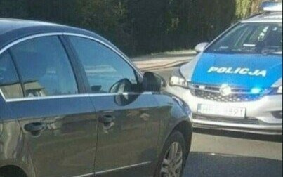 Kęty: Obywatelskie ujęcie sprawczyni kolizji drogowej