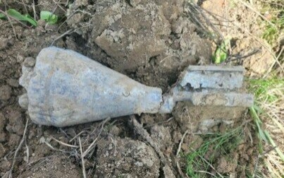 Prowadzili prace ziemne, znaleźli niewybuch