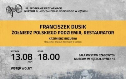 Franciszek Dusik bohaterem 118. spotkania przy armacie