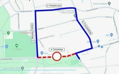 Zmiany w organizacji ruchu na remontowanym odcinku ul. Sobieskiego w Kętach
