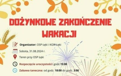 Dożynki Wiejskie w Łękach