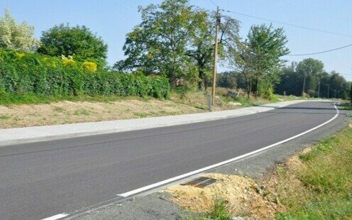 Odbiór chodnika na ul. Kęckie Góry Północne