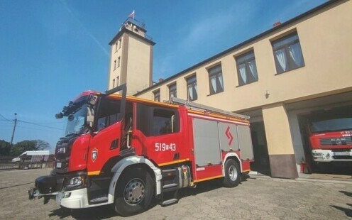 Ciężki samochód ratowniczo-gaśniczy marki Scania już w OSP Kęty!