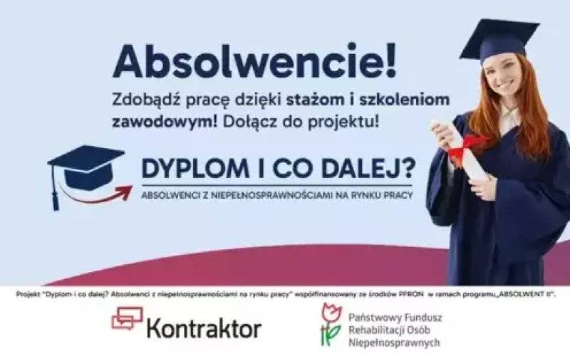 Dyplom i co dalej? Absolwenci z niepełnosprawnościami na rynku pracy