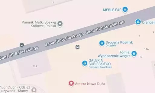 Informacja w sprawie parkingu przy Galerii Sobieskiego w Kętach