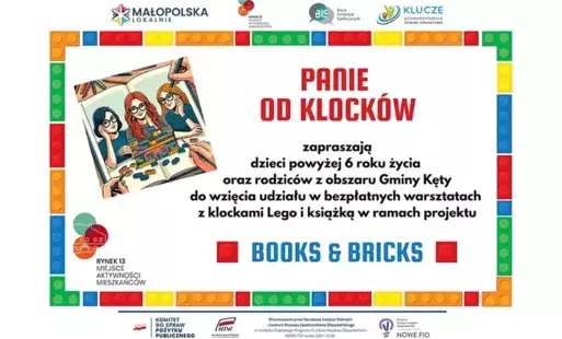 Kreatywność bez granic: książki spotykają LEGO