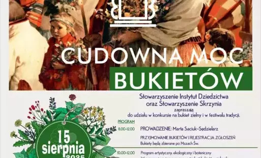 Cudowna Moc Bukietów 2025 - konkurs w Postolicach i konkurs internetowy