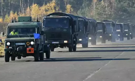 Wzmożony ruch wojskowych kolumn – apel do kierowców!