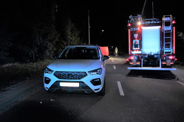 Śmiertelny wypadek drogowy w Kętach. Zginął pieszy. Kierujący znajdował się w stanie po użyciu alkoholu